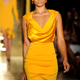 Commanding the catwalk in Cushnie Et Ochs in New York, September 2014
Albert Urso/Getty Images
